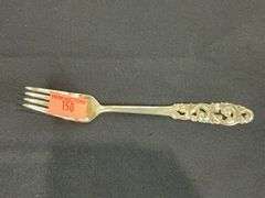 Mylus Norway 830S silver fork 38.6grams