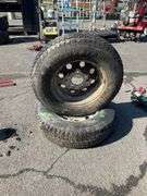 Trailer Tires, ST175/80D13, Steel Rims Included