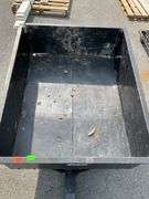 Blue Hawk 10 Cubic Foot Steel Dump Cart.