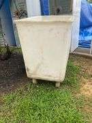 Durable Plastic Mobile Cart by Koch, 38”L x 24”W