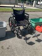 McKesson Cruiser III Manual Wheelchair with Leg Rests