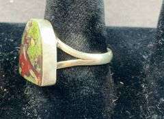 Sterling silver stone ring size 8.5