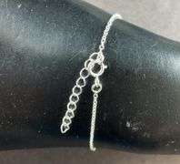 Sterling silver 6-7in star bracelet .92g