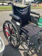 McKesson Cruiser III Manual Wheelchair with Leg Rests