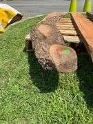Natural Edge Lumber Slab, 80”L, Width Tapering 12” to 5”