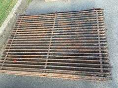 Four Steel Panels with Rod and Bar Construction