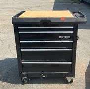 Craftsman Rolling Tool Chest with Five Drawers and Integrated Power Strip
