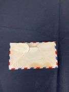 U.S. Air mail 1939 dated envelope Mr. Lewis Stoner Emmitsburg, Maryland, has something inside but it is stuck to the envelope
