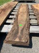 Lumber Slab with Live Edge, 2” Thick, 57” Long, 9.5” and 10” Widths