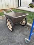 Rubbermaid Dump Cart with Large Wheels