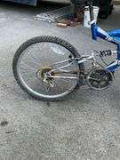 Blue NEXT 18-Speed Full Suspension Bicycle