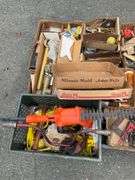 Pallet Lot of Assorted Tools, Hand Tools, and Miscellaneous Items from the Estate of George R. Rotenberry