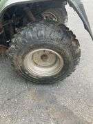 Kawasaki Bayou 300 4-Wheeler, 4x4. Front 4 foot blade and winch.