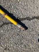 Yellow Air Hose with Attached Fittings