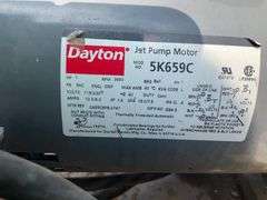 Dayton Jet Pump Motor with Ramsey Winch Assembly