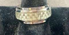 Stainless spinner ring size 6.75