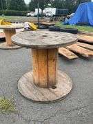 Wooden Spool, 34” Dia x 30” H