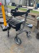 Drive Medical Rolling Walker With Mesh Storage Compartment