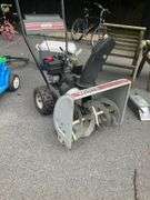 White Outdoor 5.0 HP Snow Blower with Tecumseh Engine, 20” Clearing Width