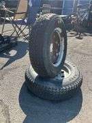 Trailer Tires, ST175/80D13, Steel Rims Included
