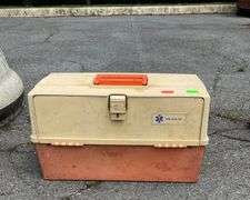 Plano Two-Tone Plastic Tackle Box with Multi-Tiered Tray System
