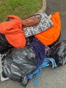 Pallet Lot Containing Mixed Textiles and Items