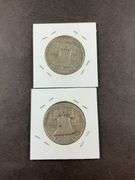 Two Franklin half dollars 1950 and 1950D