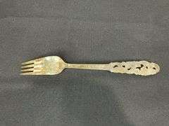 Mylus Norway 830S silver fork 38.6grams