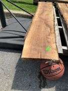 Lumber Slab With Natural Edges, Each End Measuring 11.5”Wx56”Lx1.5” Thickness