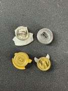 Four Military pins, Marines, Navy, Army, and Air Force