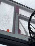 Lifetime Basketball Hoop with Acrylic Backboard and Weighted Base, needs new net