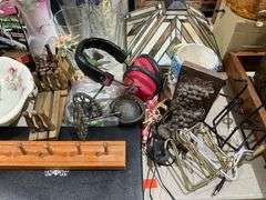 Four Boxes of Decorative Items, Tableware, Textiles, and Collectibles