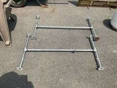Two Mountable Metal Frames, 38″L x 21″H