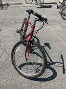 Maroon Barrington Mountain Bike with Dual Suspension