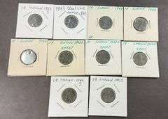 10 steel war pennies