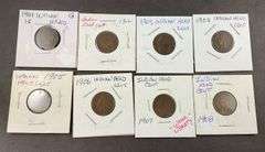 Indian head pennies 1901-1908