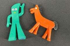 Gumby and Pokey figurines , Jesco, Prema Toy Co