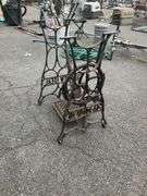 Cast Iron Sewing Machine Treadle Base with ‘New Ideal’ Branding