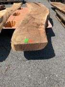 Natural Lumber Slab, 78-Inch Length, 12-Inch Width on Both Ends