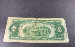 $2.00 Bill Red Seal Series 1953 A