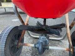 Two Push-Behind Seed Spreaders, Including Scotts Model 1000 and Sears 1100