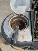 Coleman Gas Grill with Side Burner and Dual Lidded Cooking Surface
