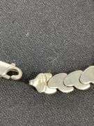 Sterling silver bracelet marked  “Stargold” 7.5in , 8.3gram