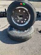 Trailer Tires, ST175/80D13, Steel Rims Included