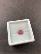 2.42ct Norwegian thulite 10x8mm oval gemstone