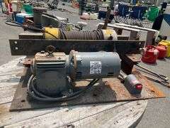 Dayton Jet Pump Motor with Ramsey Winch Assembly