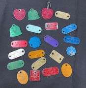 22 pet license tags