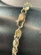 Twisted Bracelet Made In Italy 8.8 grams Sterling Silver size 8"