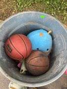 Toys, Plush Animal, and Basketballs Lot