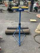 Adjustable Roller Stand with Tripod Base